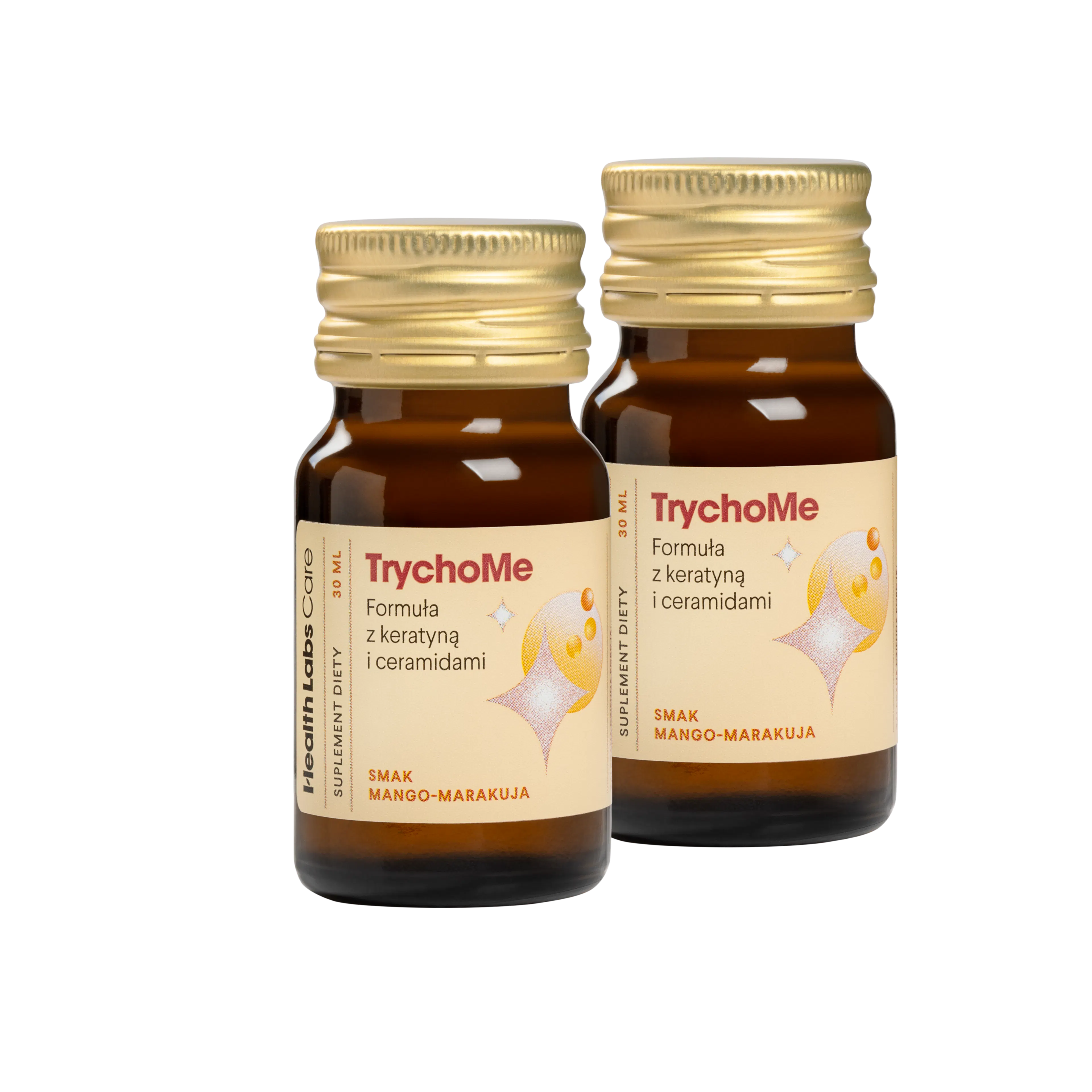 TrychoMe (mango-marakuja) zestaw miesięczny