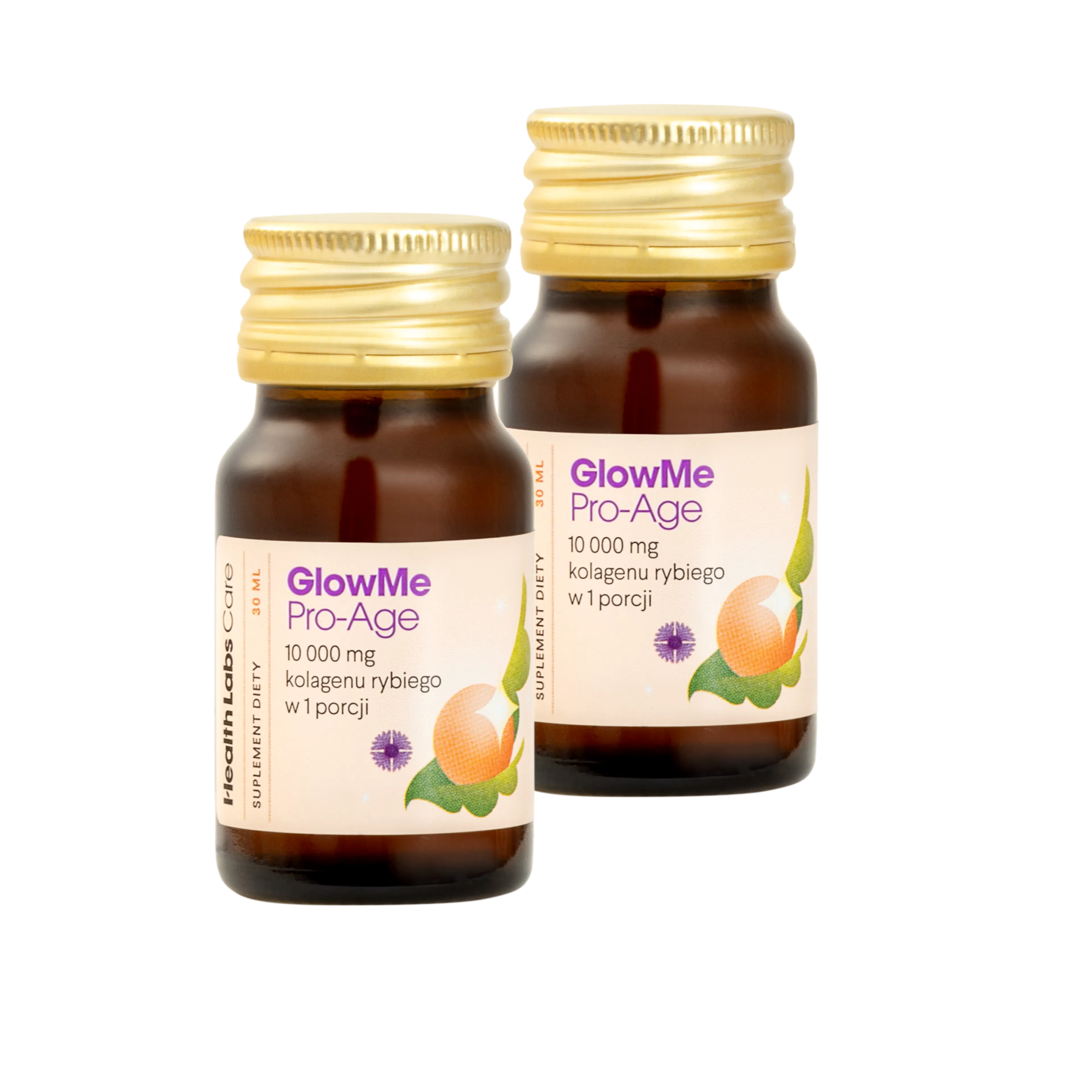 GlowMe Pro-Age (pomarańcza) zestaw miesięczny