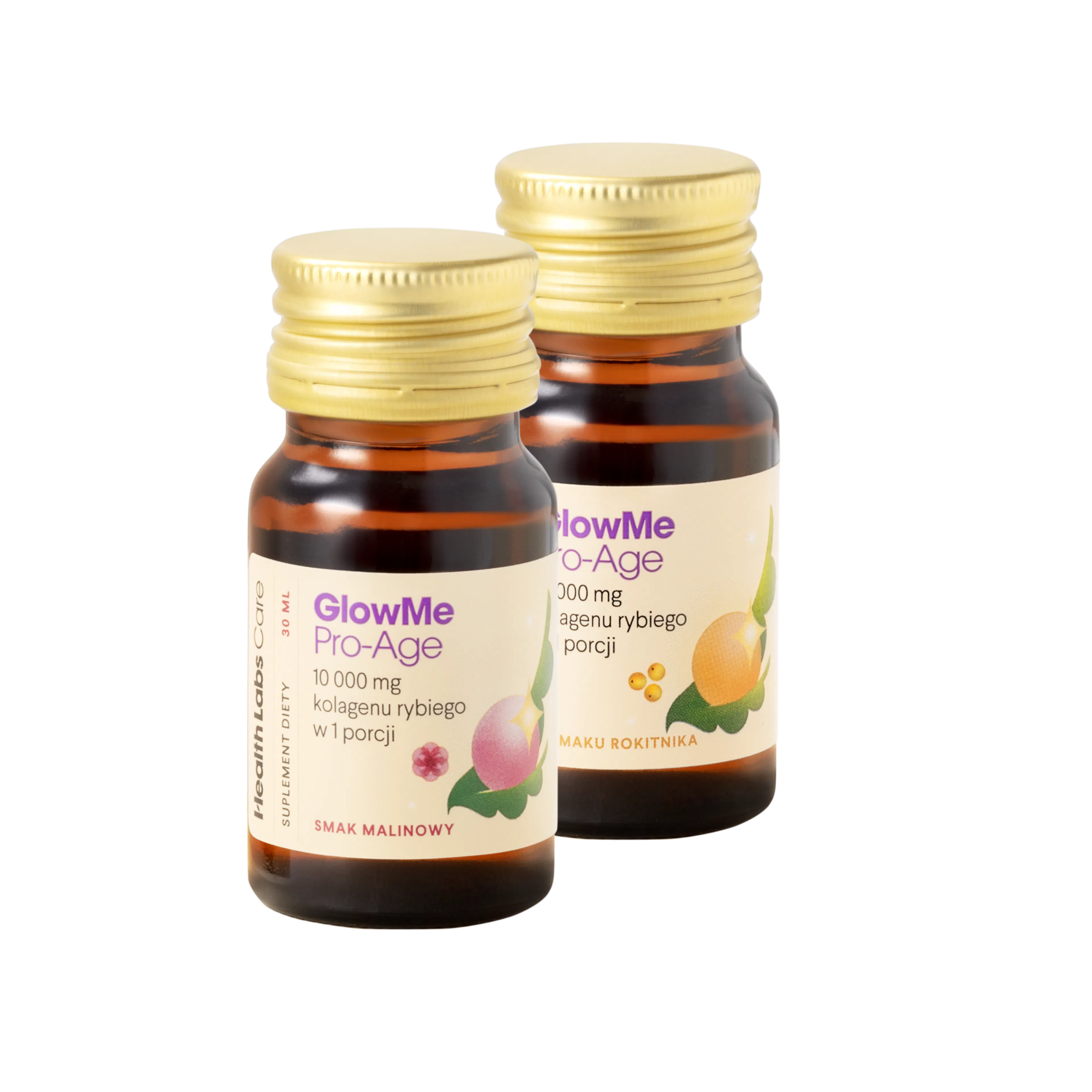 NOWOŚĆ! GlowMe Pro-Age (malina i rokitnik) zestaw miesięczny